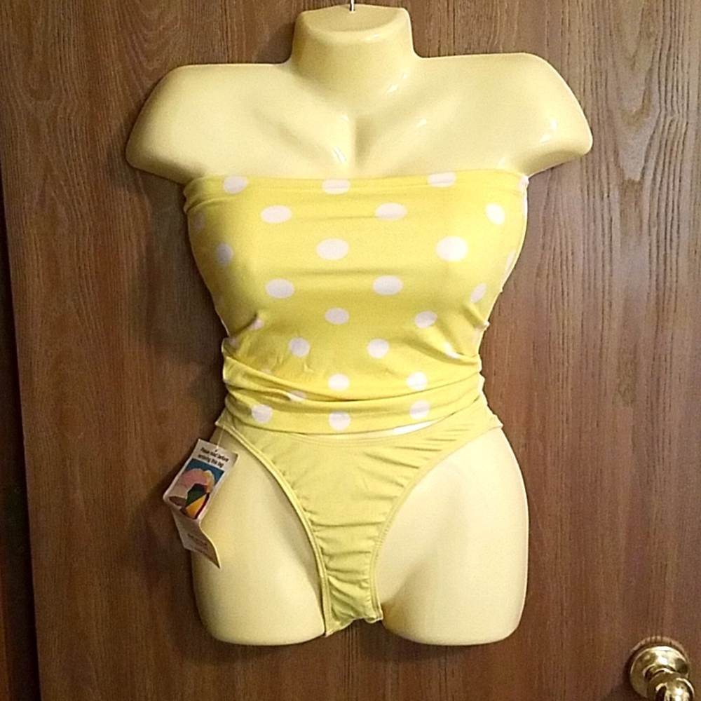 NWT Vintage Polka Dot Bikini